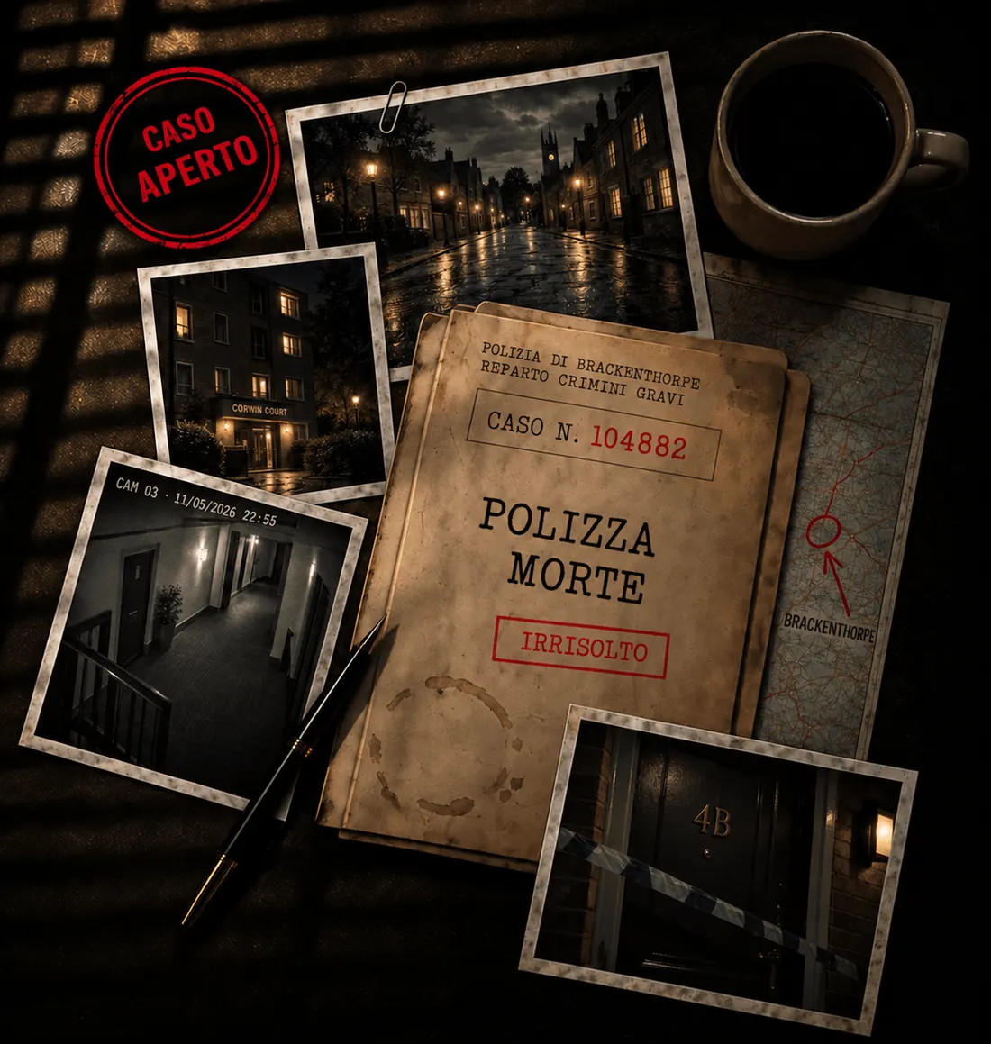 Fascicolo del caso Polizza morte