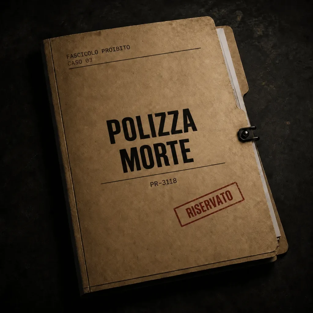 Polizza morte – fascicolo del caso